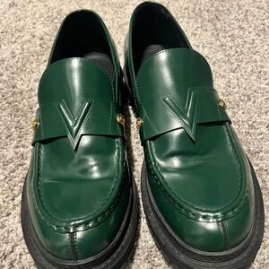 Versace loafters Vitello Abrasivato